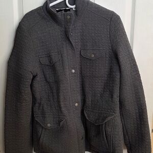 L.L. Bean Women's Charcoal Quilted Jacket